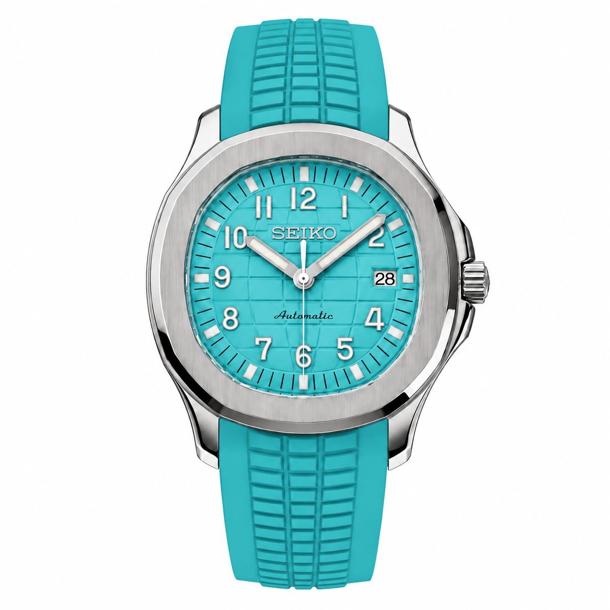 SEIKONAUT TURQUOISE COMFORTFLEX AUTOMATIC