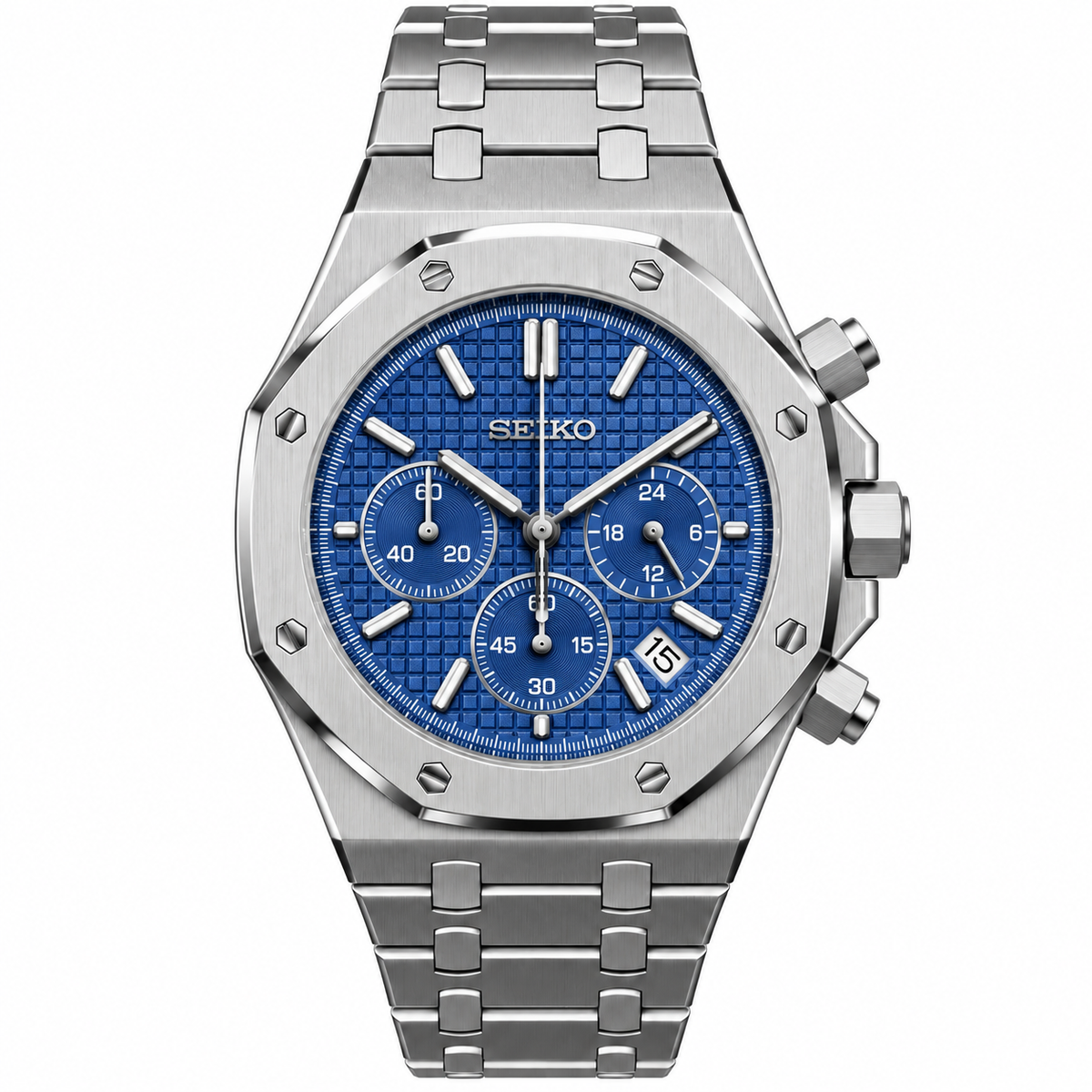 SEIKOAK BLUE CHRONOGRAPH