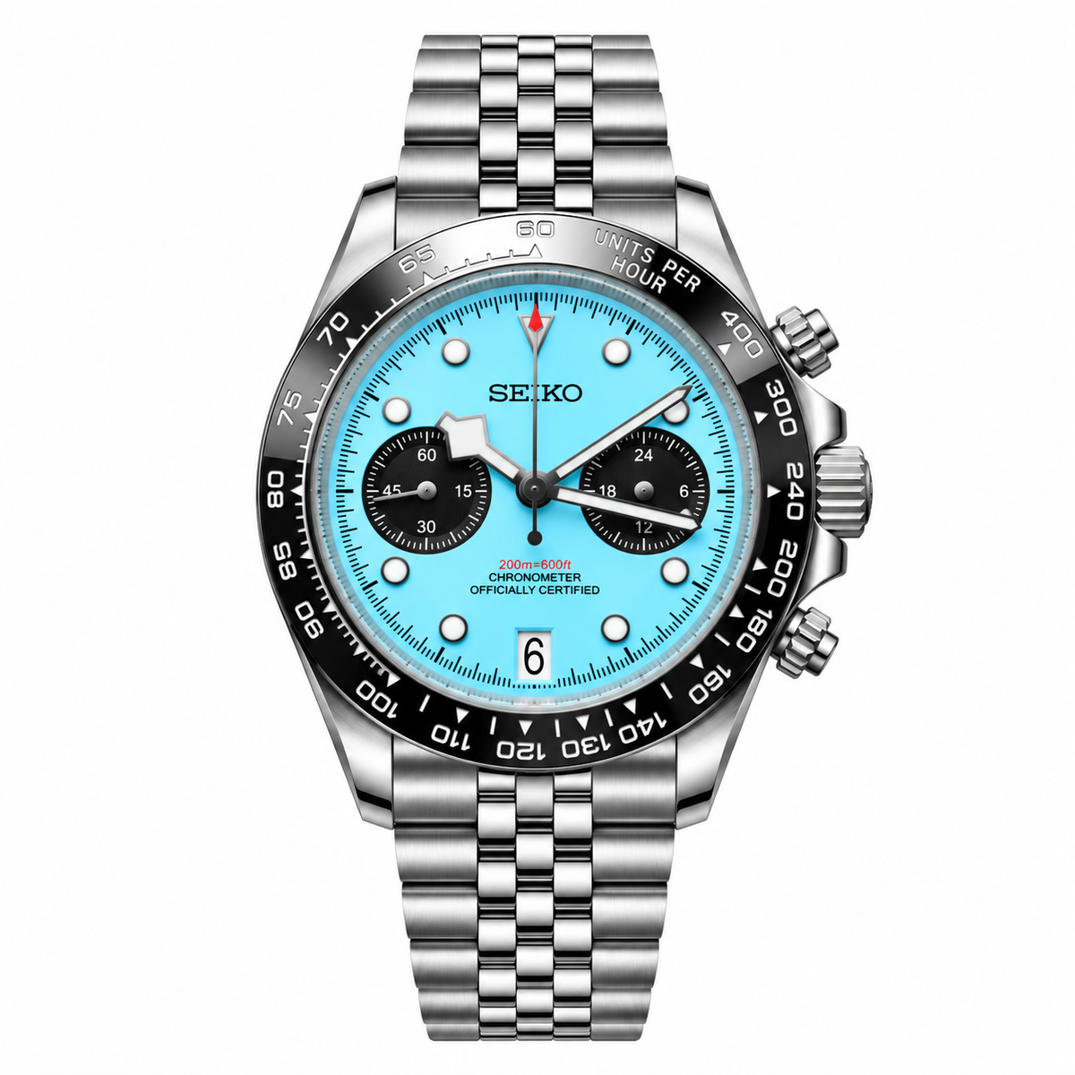 TUDEIKO BLUE PANDA CHRONOGRAPH