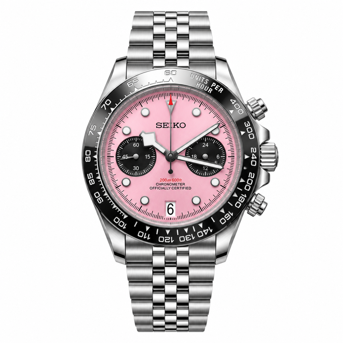 TUDEIKO PINK PANDA CHRONOGRAPH