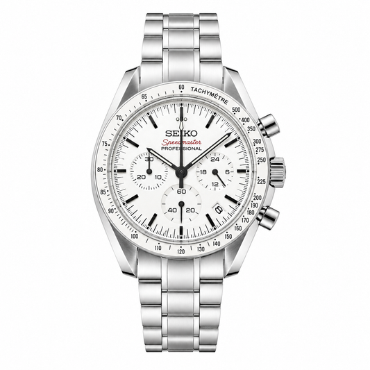 SPEEDSEIKO ALL WHITE STEAL