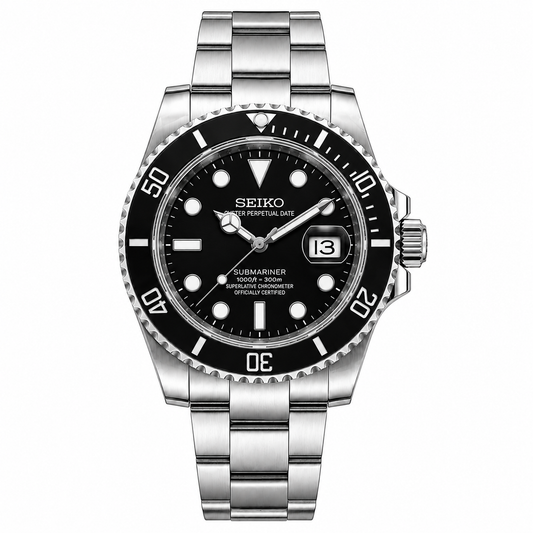 SUBSEIKO CLASSIC BLACK DATE
