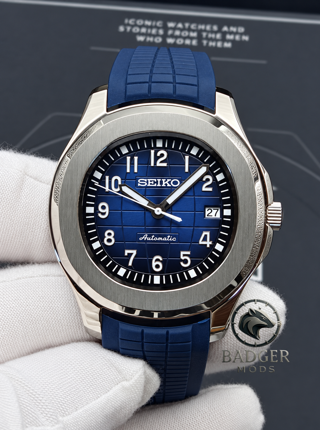 SEIKONAUT BLUE COMFORTFLEX AUTOMATIC
