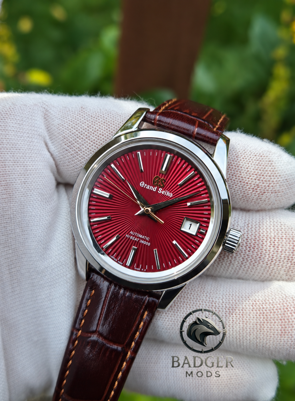 GRANDSEIKO RED RADIATION DAIL - LIMITED EDITION