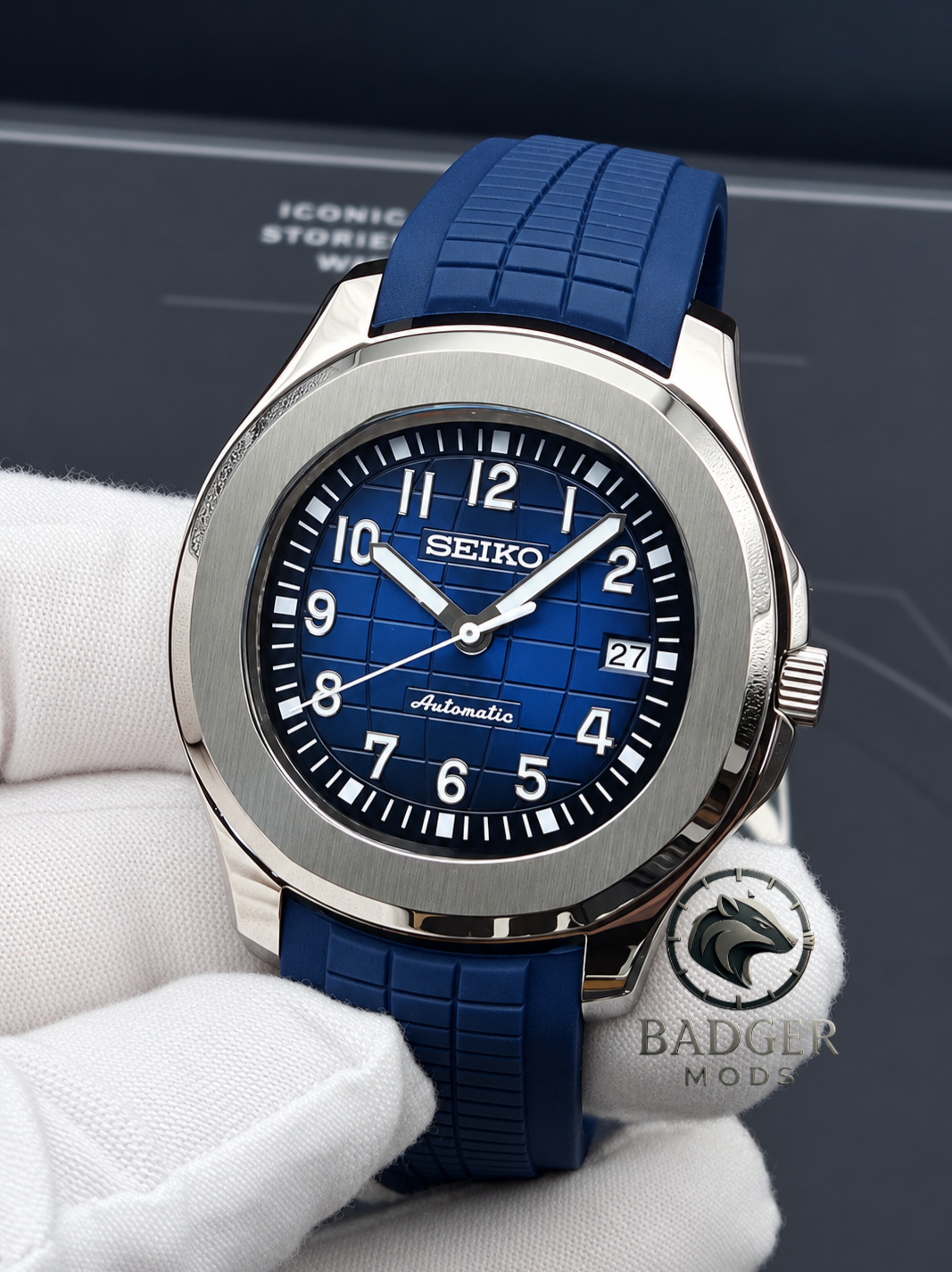 SEIKONAUT BLUE COMFORTFLEX AUTOMATIC