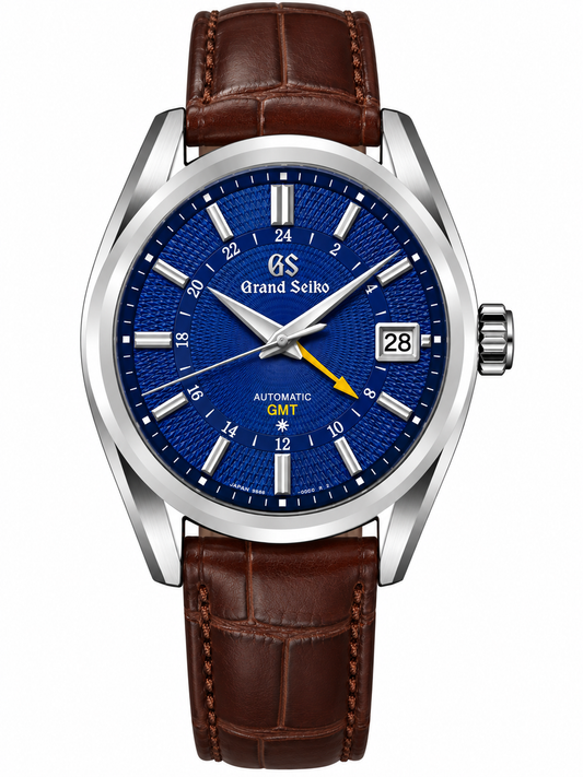 GRANDSEIKO GMT BLUE TEXTURED DIAL