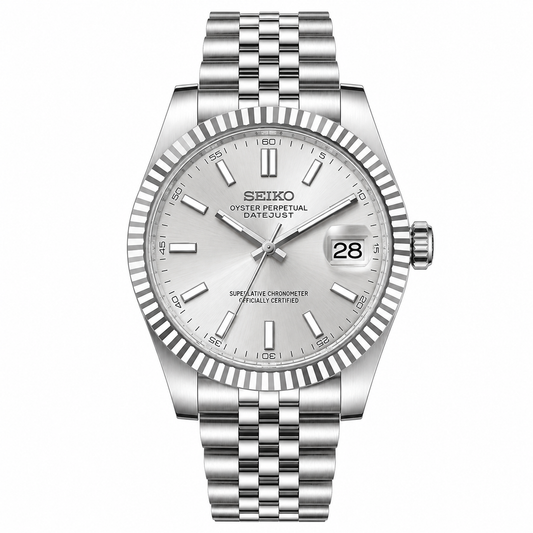 SEIKOJUST SILVER STICK DIAL