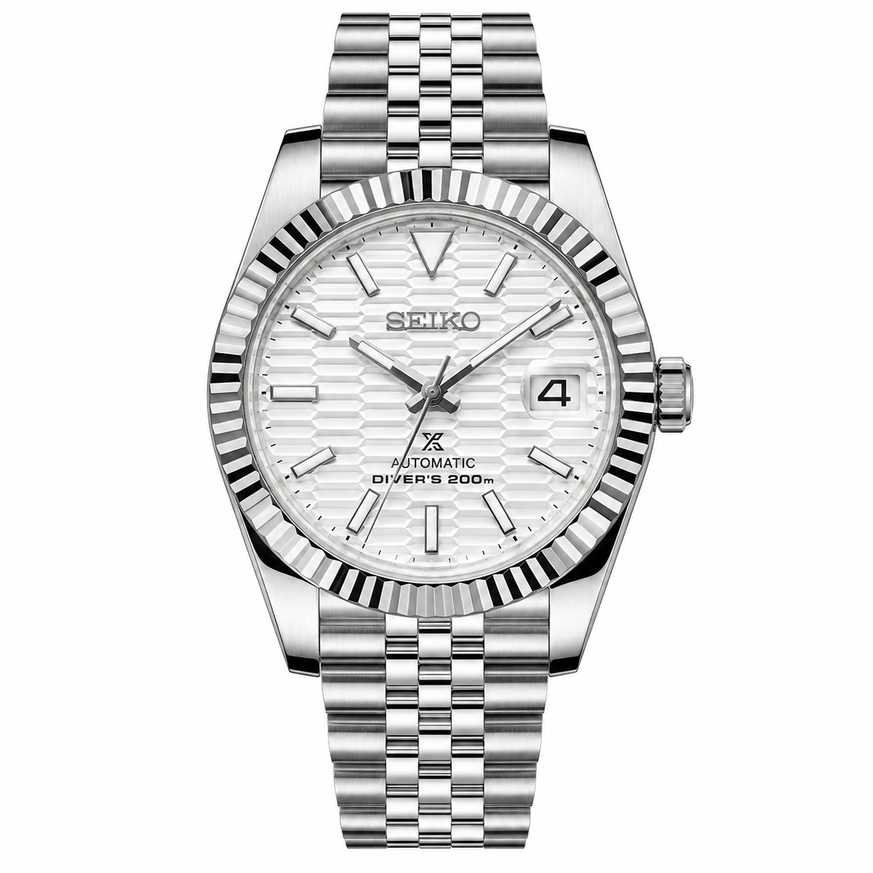 SEIKOJUST WHITE MOTIF JUBILEE