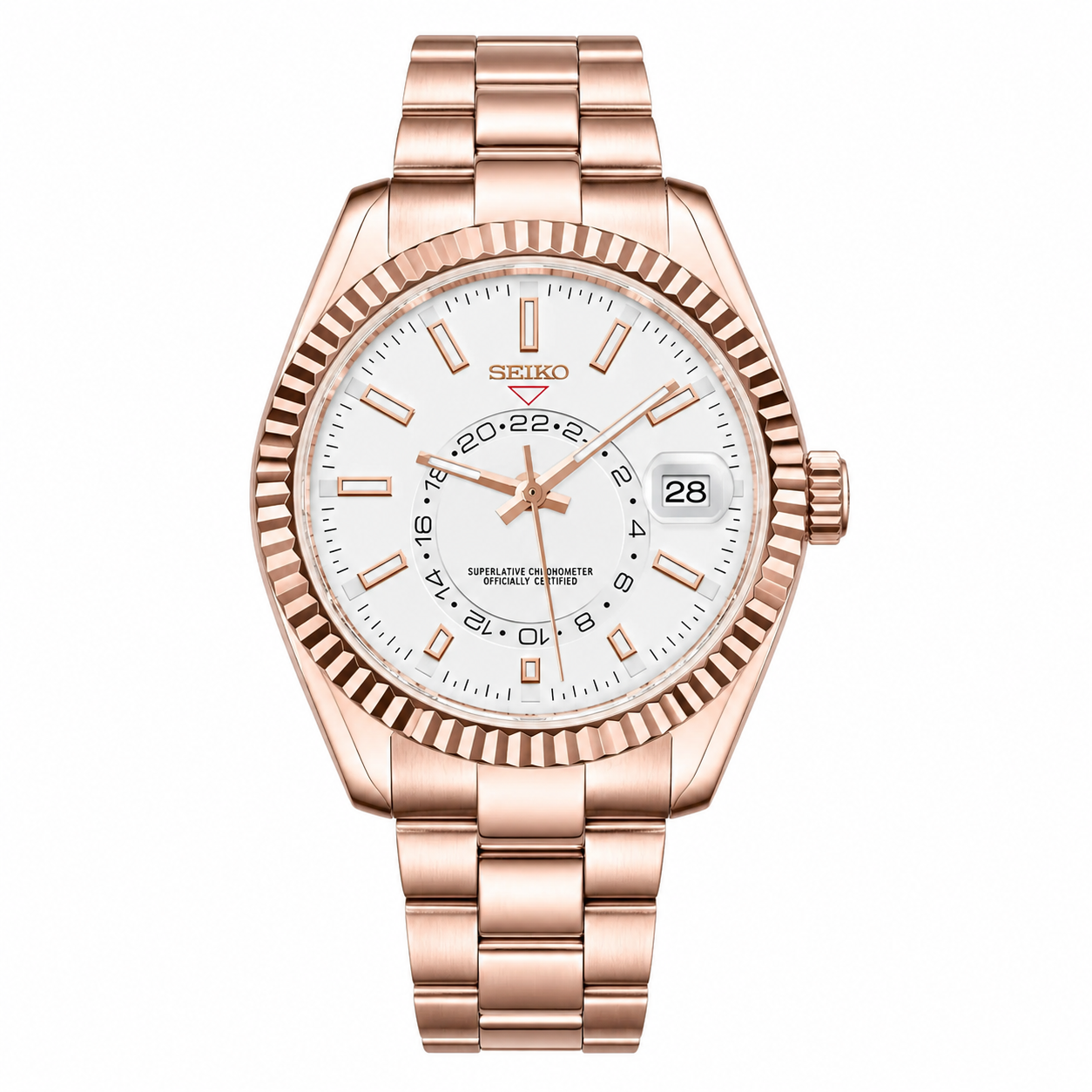 SEIKODWELLER ROSEGOLD OYSTER